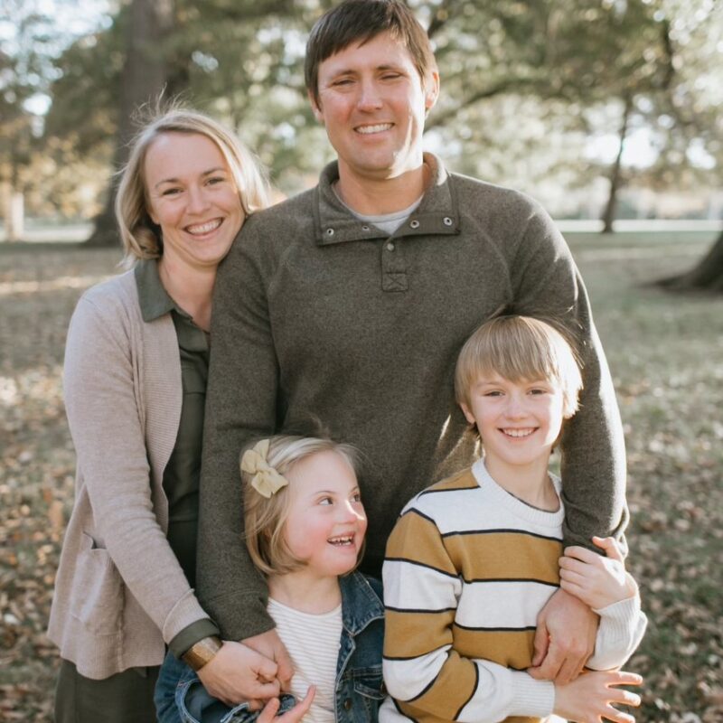 Andy Barnes and family